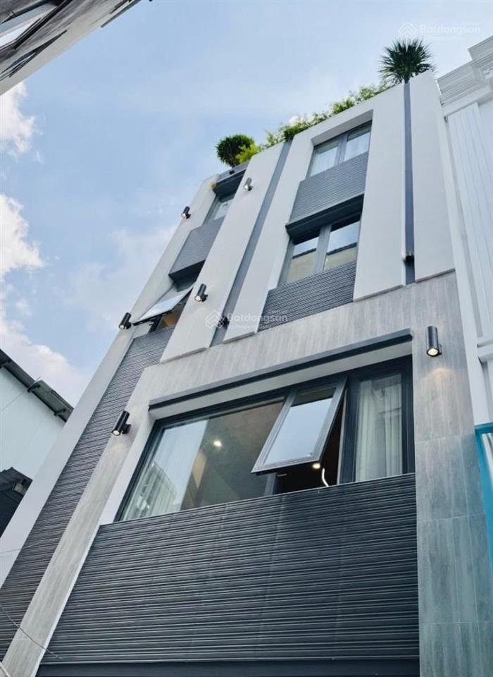 Siêu phẩm xây mới 5 tầng tại lê văn thọ  hẻm xe hơi  full nt  ngay cv làng hoa  30m ra mặt tiền