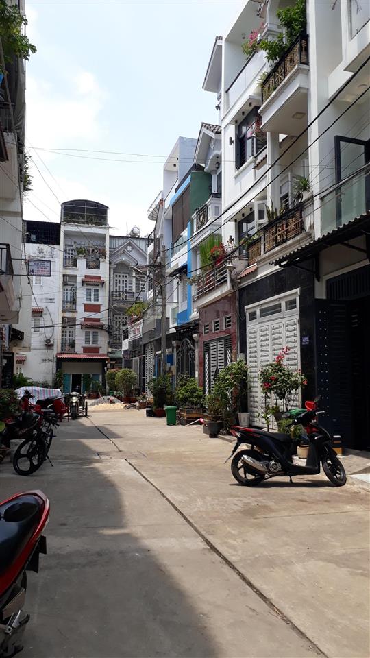 Chính chủ bán nhà 3 tầng 2 mặt hẻm đường lê thị riêng gần trường nguyễn trung trực thới an quận 12