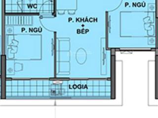 Siêu phẩm beverly 2pn2wc 61m2 thiết kế giấu bếp  2 ban công view thác nước chỉ 3.9 tỷ