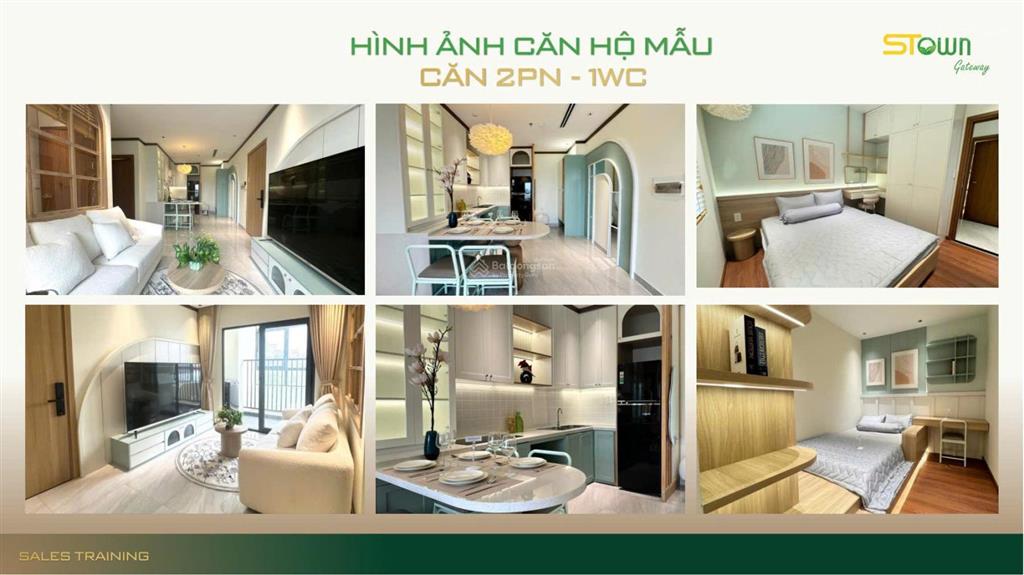Stown gateway hàng trực tiếp chủ đầu tư  2 tỷ căn hộ 2 phòng ngủ