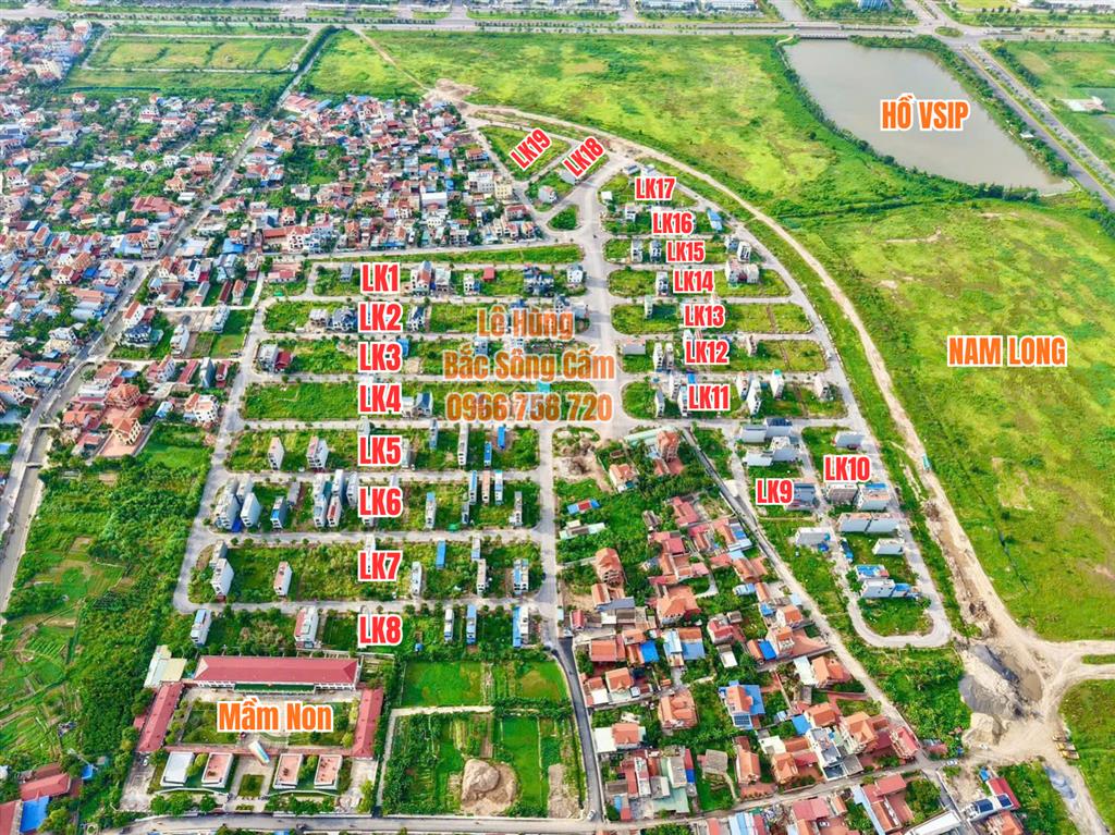 Lãi 200 triệu ngay khi mua tai tđc bắc sông cấm thuỷ nguyên 60m2hướng namkhông lỗi giá chỉ 3,1 tỷ