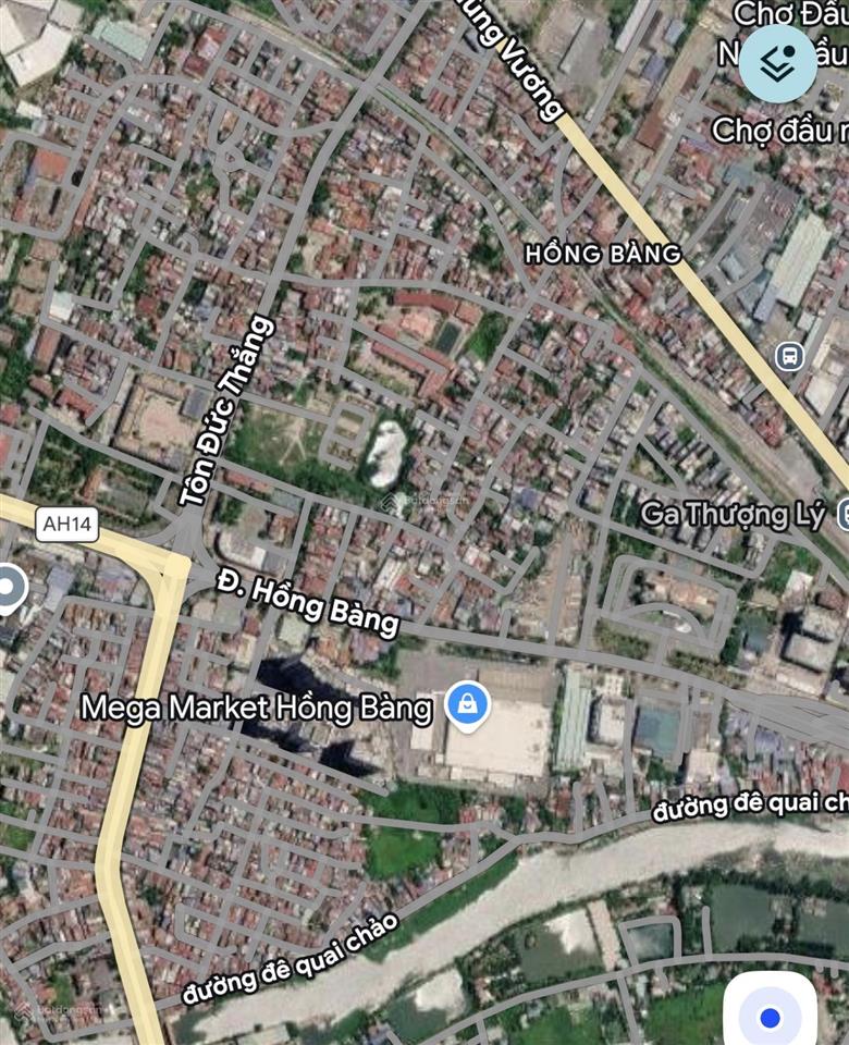 Nhà 3 tầng sau siêu thị mega hồng bàng, ngõ ô tô, thông các ngả