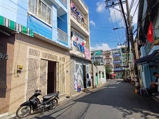Nhà 4 tầng  hẻm lớn như mặt tiền, thông ra lũy bán bích  giáp q.11, q.6 & bình tân