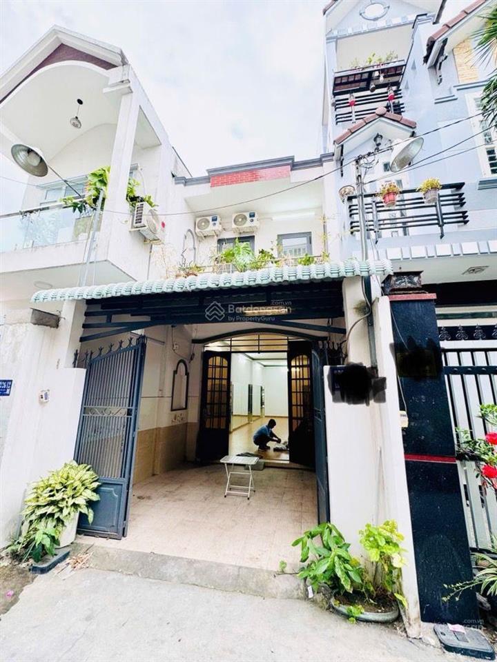 Nhà 2 tầng hẻm xe hơi 5m thông, luỹ bán bích, hoà thạnh, tân phú  76m2