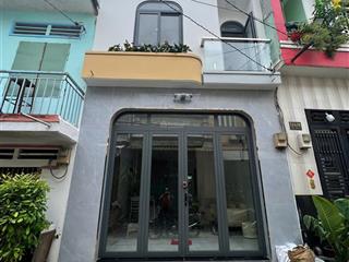 Nhà đẹp ngang 4.3m  3pn  2 mặt hẻm thông thoáng  giá nhỉnh 4 tỷ