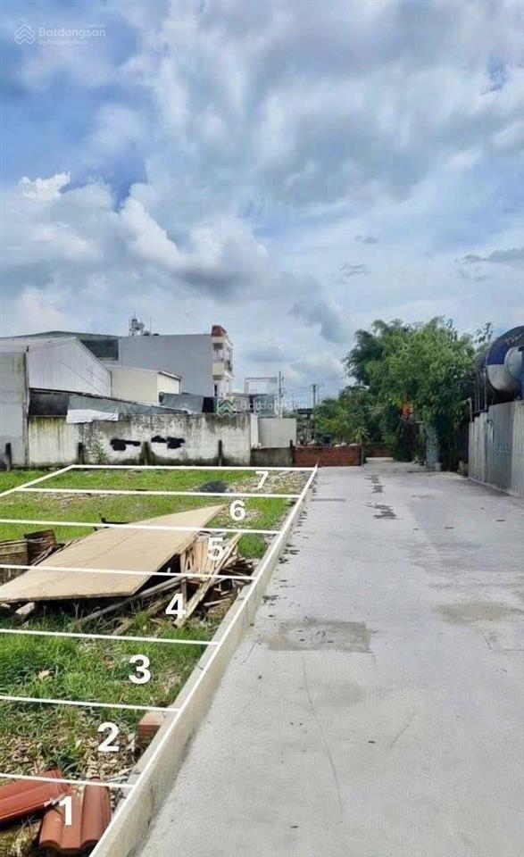 Đất shr đường 6a 5*20m đường 6m  0762 717 ***