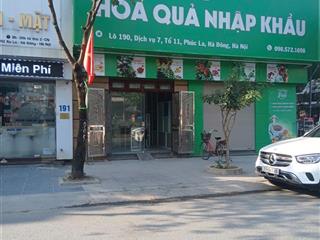 Cho thuê cửa hàng tại chợ Xa La – giáp đường Đôi vị trí cực đẹp – khu đô thị Xa La