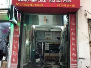 CHÍNH CHỦ CHO THUÊ MẶT BẰNG KINH DOANH Địa chỉ: 171 Nguyễn Khang, Yên Hòa, Cầu Giấy, Hà