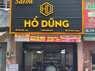Chính chủ cần nhượng Gấp toàn bộ Salon tóc GIÁ 50 TRIỆU– MẶT TIỀN ĐỘC LẬP, TÂN PHÚ
