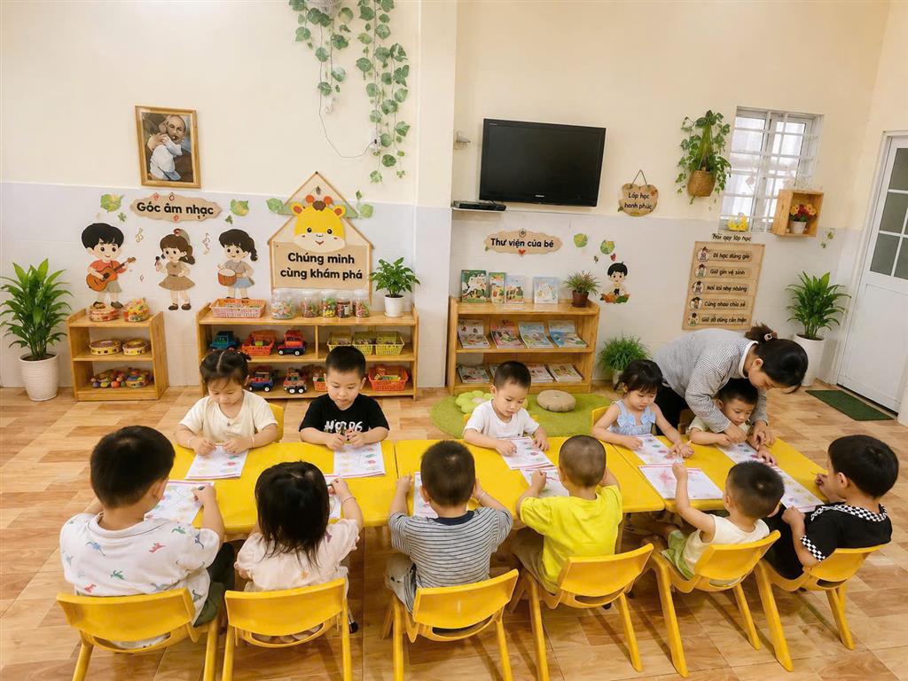 LỚP MẦM NON ĐỘC LẬP HẠT GIỐNG TÍ HON TUYỂN SINH NĂM HỌC 2026 – 2027 Địa chỉ: 729 Phan