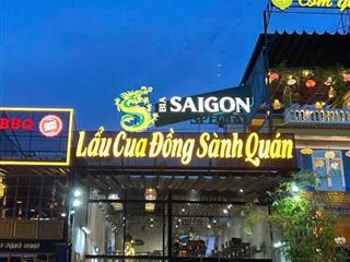 SANG LẠI QUÁN ĂN – NHẬU MẶT TIỀN SONG HÀNH, QUẬN 2 CŨ  Hợp đồng thuê ký mới 5 năm