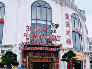 NHÀ HÀNG LẨU TRÙNG KHÁNH GẤU TRÚC 68 – TÌM ĐỐI TÁC ĐỒNG HÀNH Tầng 1 TTTM Vạn Hải Lý, khu