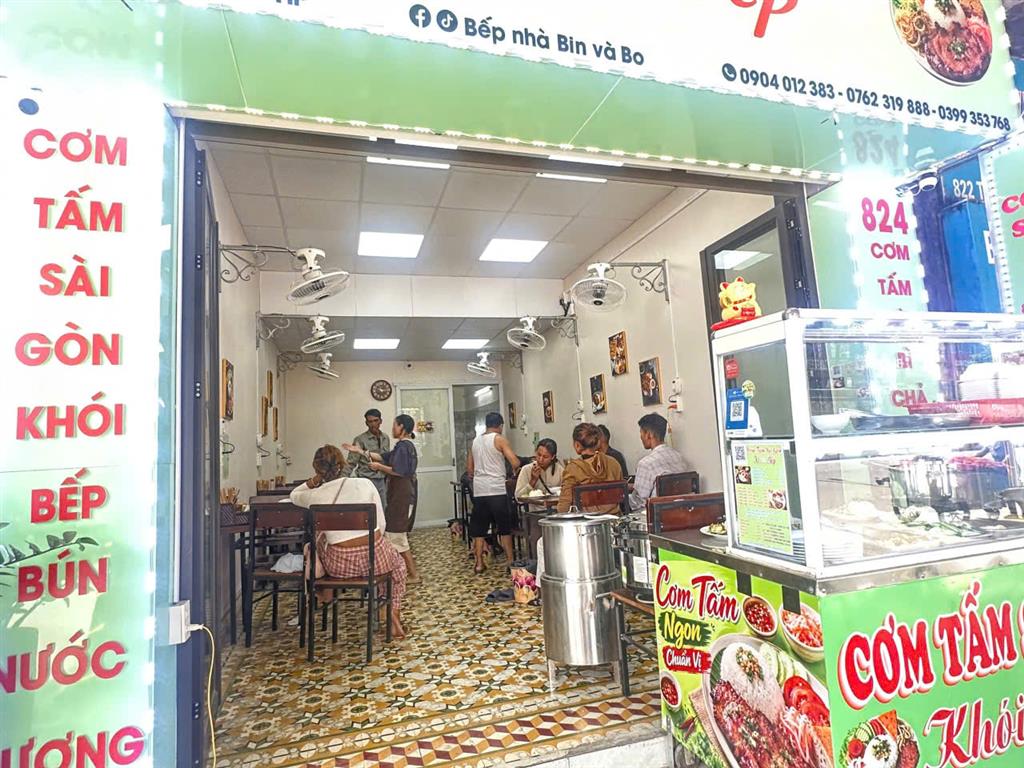 QUÁN CƠM TẤM SÀI GÒN LỘC VỪNG 224 HÀNG KÊNH CẦN SANG NHƯỢNG CƠ SỞ 3  Địa chỉ: 824 Trường