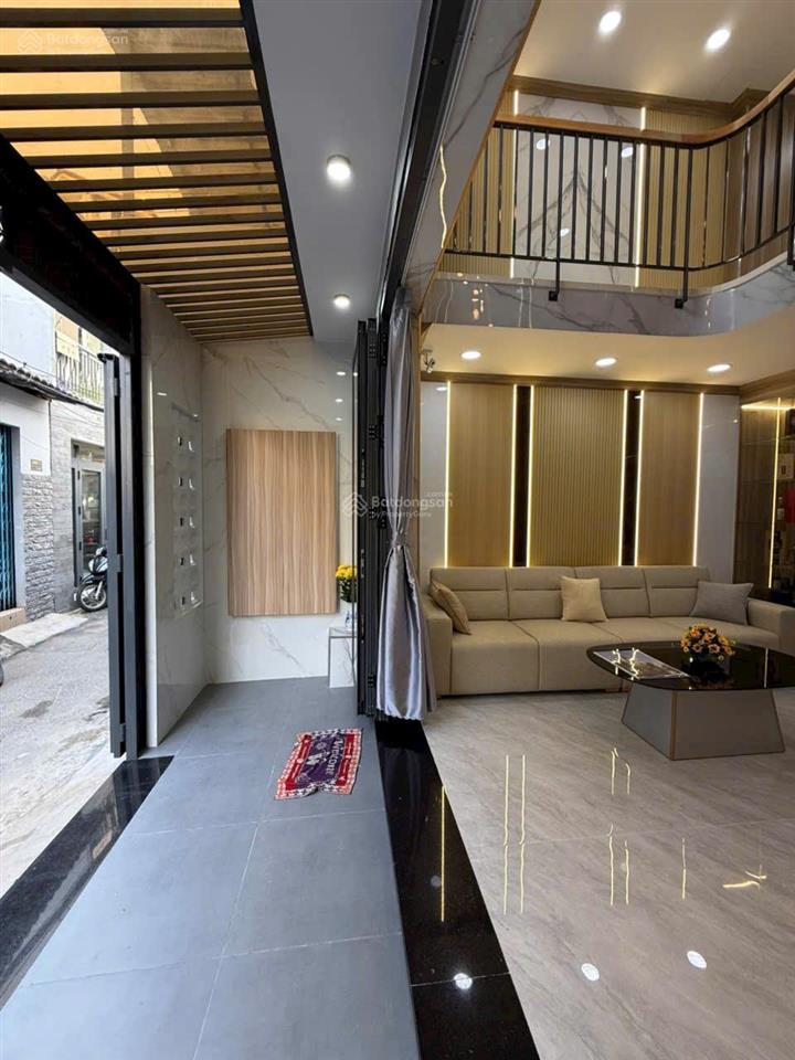 Hạ 1 tỷ nhà mới đẹp thang máy hxh nguyễn oanh p17 gv 5.8*8.5 kết cấu 5 tầng thang máy giá 8.8 tỷ