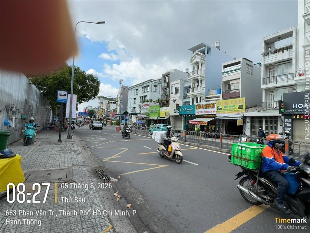 Mt căn góc phan văn trị gv 5.4x24m, cn 112.5m² nhà 1 trệt 1 lầu đang cho thuê 35tr/tháng 29tỷ