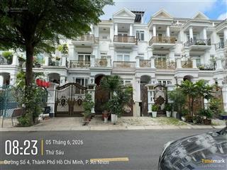 Chủ cần bán nhà biệt thự liền kề cityland gardenhill phan văn trị p5, 5x20m 4 tầng giá 21.8 tỷ tl