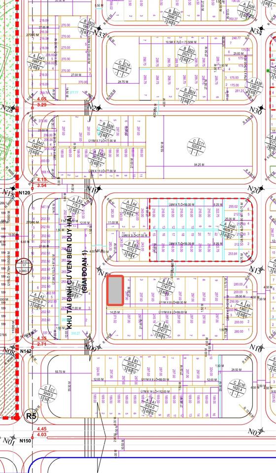 Lô góc tdc ven biển duy hải,sát casino,sát biển