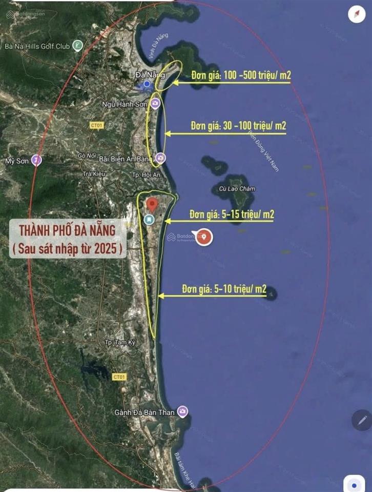 Lô đất 2 mặt tiền, cách biến chỉ 200m cách đường thanh niên chỉ 20m, đường bê tông ra tới biển