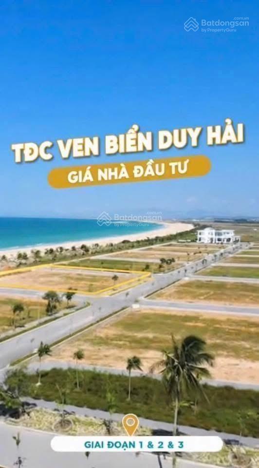 Tdc ven biển 2 đường 7,5m duy nhất chỉ còn 1 lô