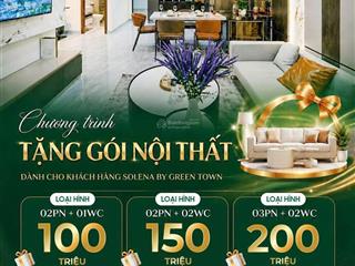 Căn hộ nằm ngay đường số 1  kdc vĩnh lộc, cách đường nguyễn thị tú 300m. có xuất tặng nội thất.