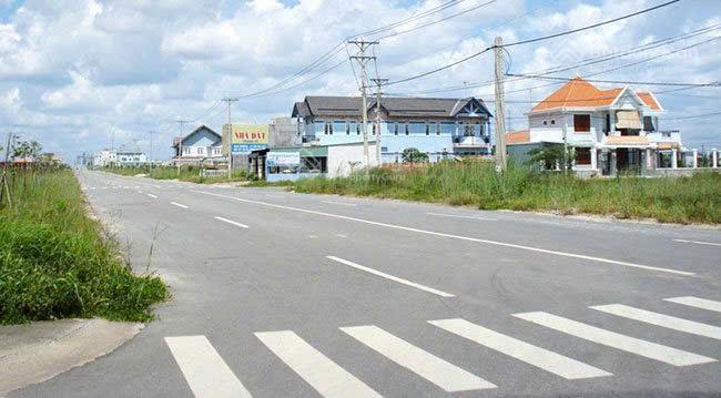 Bán đất nền mặt tiền lương văn nho 30m  gần vinhomes cần giờ  sổ riêng  giá 22triệu/m2