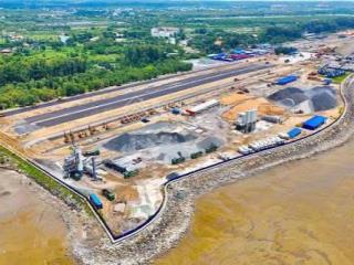 Bán đất nền mặt tiền 30m lương văn nho  sát vinhomes cần giờ  full thổ  giá 22triệu/m2
