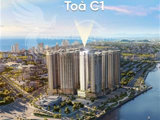 Hàng ngoại giao độc quyền từ cđt căn 2pn 72m2 chỉ 5,082 tỷ là sở hữu tầm view sông hàn