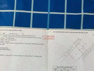 Bán đất full thổ cư  2 mặt tiền trước sau  đường 6m  lê văn lương  121,8m2  có giá 35tr/m2