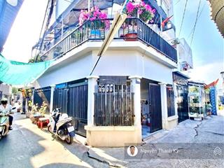 Nhà góc 2 mặt  hẻm thông  huỳnh tấn phát nhà bè 3t680 khu dân cư đông đúc