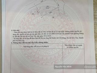 Bán gấp 100và 137m2 full thổ cư trung tâm xã cổ đông giá 2 tỷ. chủ cần cắt lỗ 500tr