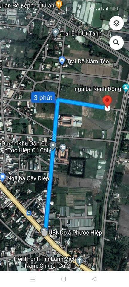 Cần bán 2000m2 đất 100% thổ cư, xã tân an hội (phước hiệp cũ)