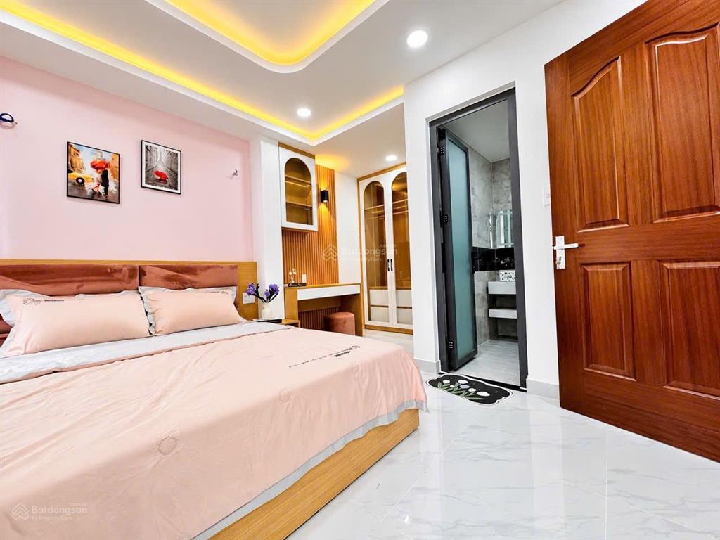 4 tầng thiết kế  hẻm xe hơi tới nhà full nội thất  ngang 6m 3 pn master dân trí cao chỉ 7,5t