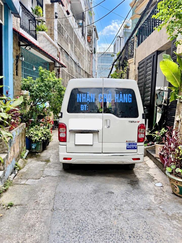 Hẻm xe hơi ngang lớn 5,5m nở hậu2 tầng 55m2 2pn sát mặt tiền đang cho thuê 8tr/th chỉ 7,29t