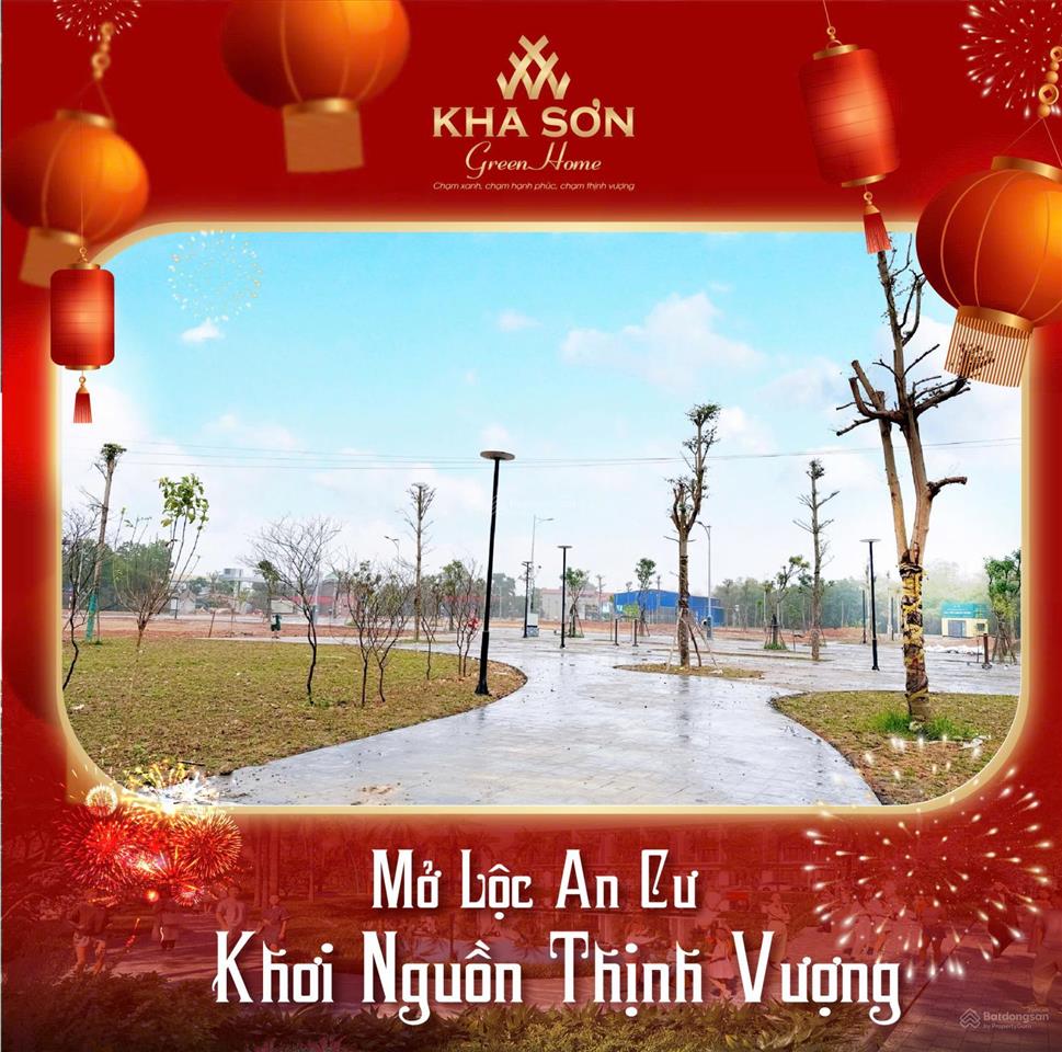 Kha sơn green home  khu đô thị 3 chạm chuẩn sống đầu tiên tại phú bình   0916 456 ***