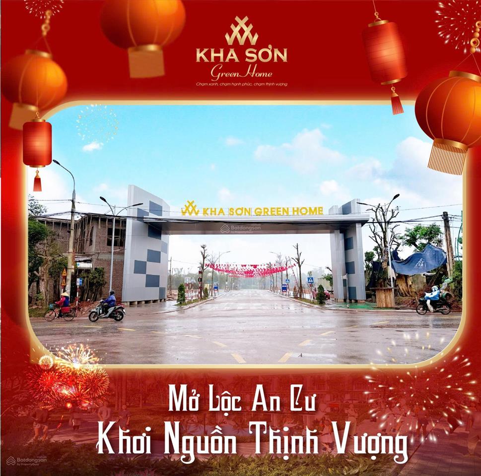 Kha sơn green home  khu đô thị 3 chạm chuẩn sống đầu tiên tại phú bình   0916 456 ***