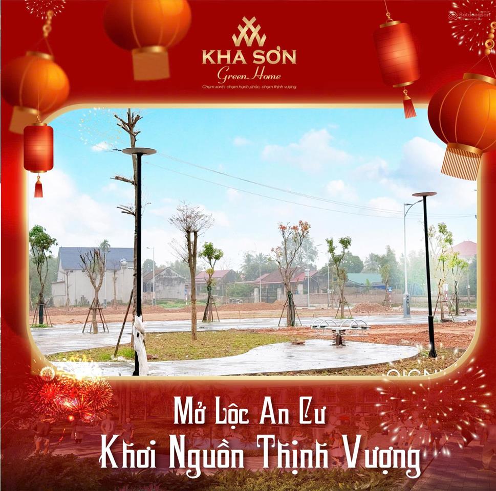Kha sơn green home  khu đô thị 3 chạm chuẩn sống đầu tiên tại phú bình   0916 456 ***