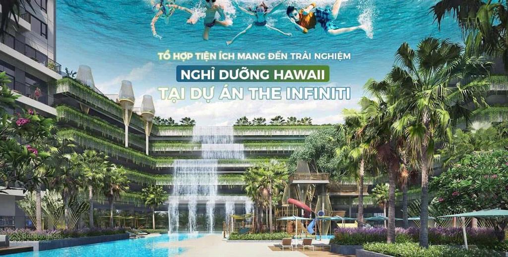 Cần bán gấp căn hộ 3pn đẹp the infiniti tháp t10 căn góc, view hồ bơi tuyệt đẹp