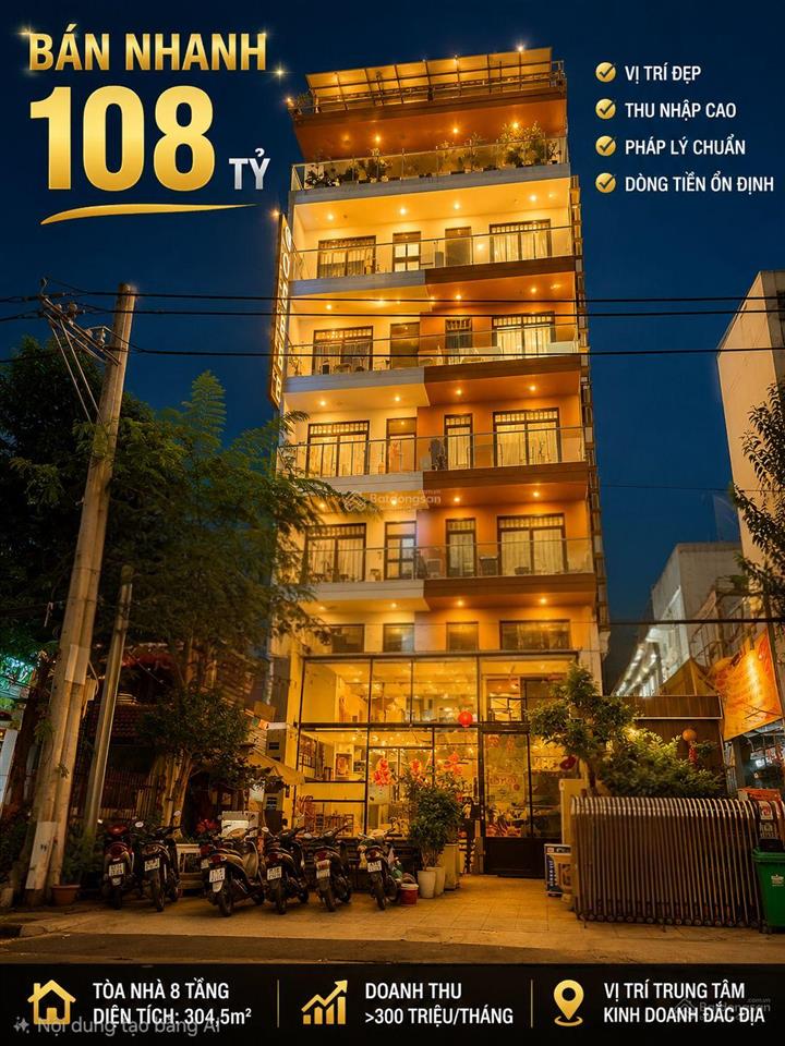 Tòa chdv 37 phòng thu nhập 3,6 tỷ/năm thanh đa  bình quới