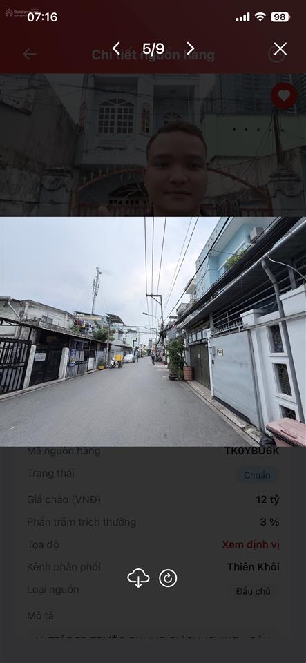 Nhà q7 vị trí đẹp đối diện chung cư sunshine hẻm xe tải tránh kinh doanh sầm uất  5x25m  12tỷ