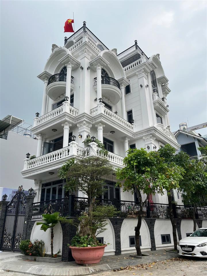 Biệt thự lô góc 2 mặt tiền view sông cực đỉnh khu kim sơn q7 5 tầng  33 tỷ