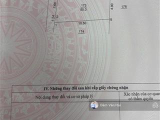 Bán đất ở xã ngọc tảo, giá thỏa thuận, 50m2, mặt tiền 4.9m, đường 5m