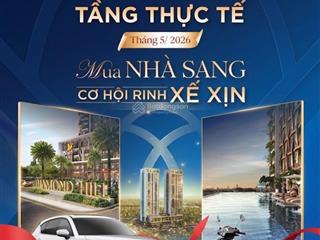 Bán nhanh căn 2pn+1 diamond hill thái nguyên view toàn cảnh tp sự kiện bốc thăm trúng mazda cx5