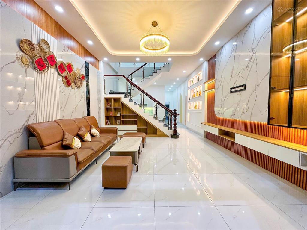 Vip đường mới hẻm nhựa xe tải, dương quảng hàm gò vấp. p6 ô tô ngủ nhà 62m2 chỉ 9.150 tỷ