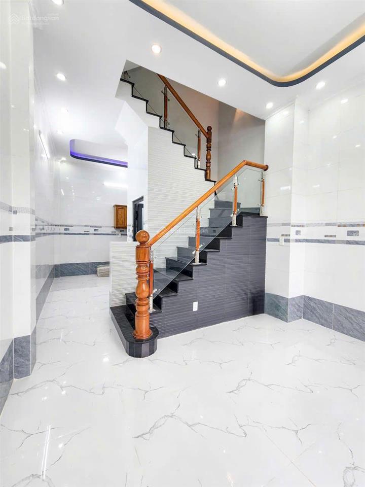 Ngang 5m hiếm hẻm xe hơi nguyễn văn lượng p16 gò vấp, 5x10, 4 tầng nhà mới bán trước tết nhỉnh 4t