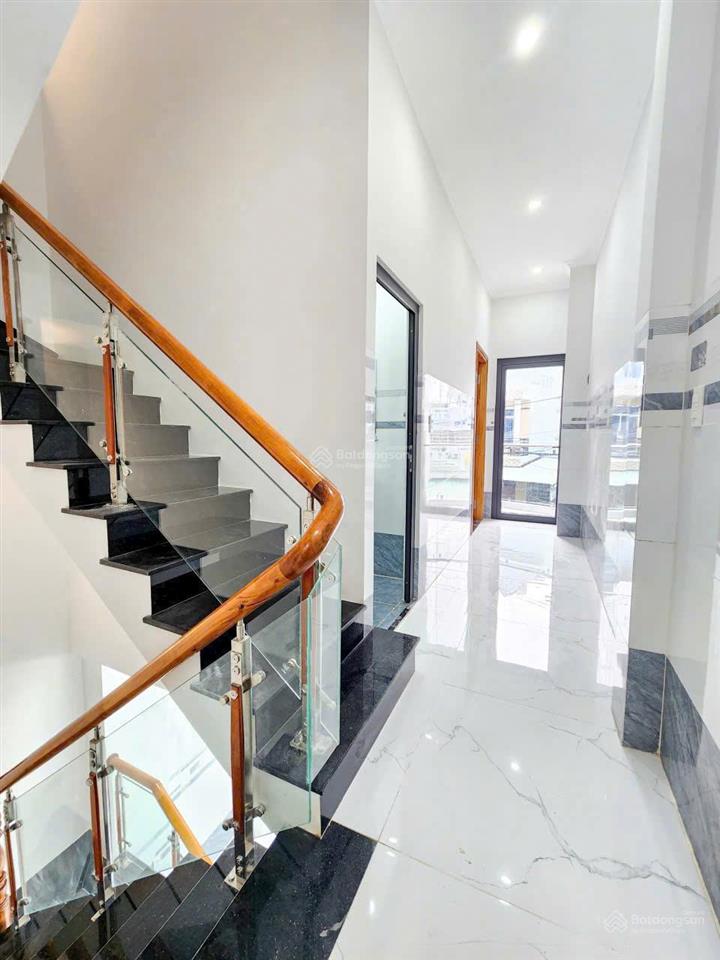 Ngang 5m hiếm hẻm xe hơi nguyễn văn lượng p16 gò vấp, 5x10, 4 tầng nhà mới bán trước tết nhỉnh 4t