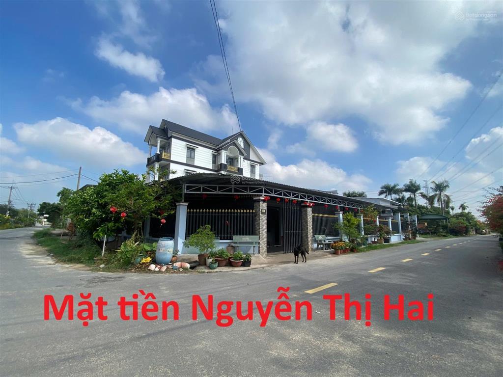 Bán đất biệt thự vườn siêu đẹp (20x32.6m), vị trí ngay mặt tiền đường nguyễn thị hai giao sông lu
