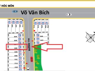Chính chủ bán lô mặt tiền đường 11m  sát giao đường võ văn bích cách vvb chỉ 30m, (5x20) thổ cư