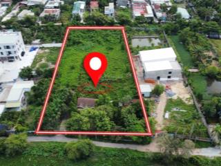 Bán 5000m2 đất thổ cư, 1 sẹc hà duy phiên, đường xe tải tận nơi, mặt trước và mặt sau giáp kênh