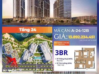 Bán căn 3pn masteri cosmo central view sông và city  giá thực không ảo  tầng cao  giá 13tỷ8