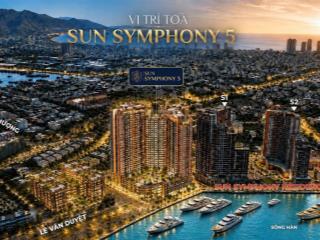 Chỉ từ 1,6 tỷ sở hữu căn hộ symphony 5 view sông hàn, pháo hoa diff. dòng tiền cho thuê 2025tr/th
